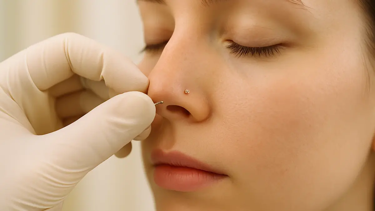 Non riesco a mettere il piercing al naso