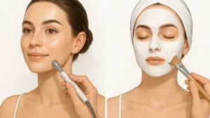 Trattamento viso confronto tra microdermoabrasione e peeling chimico