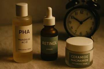 Skin cycling: schema settimanale per pelle sensibile